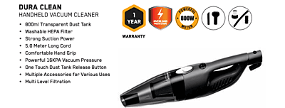 Vacuum Cleaners Inalsa E Handy Dura Clean Dry