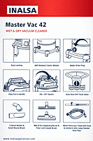 Vacuum Cleaners Inalsa E 0042 42 00 WD Master Vac Dry