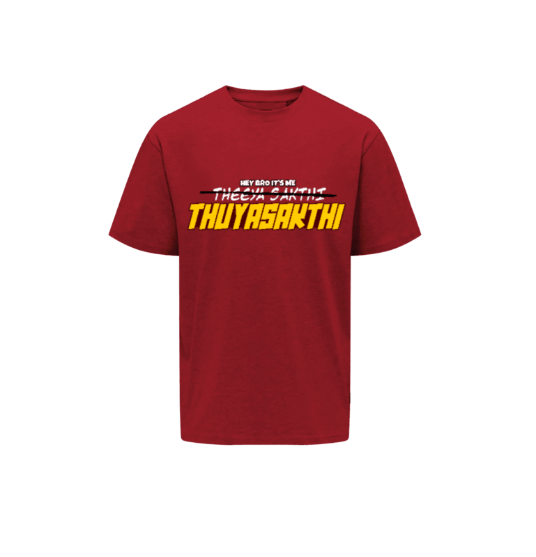 Hey Bro Its Me Thyusakthi - TVK T-shirts