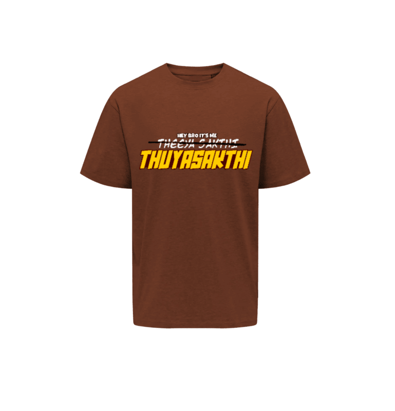Hey Bro Its Me Thyusakthi - TVK T-shirts