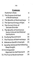 Value Of Brahmacharya