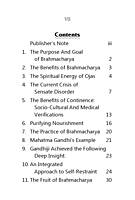 Value of Brahmacharya