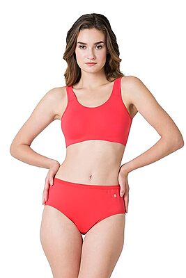 Van Heusen Women's Cotton Non-Padded Wireless Bra - Anti Slip Strap