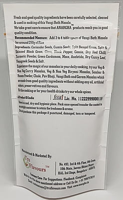 Vangi Bath Masala Vangi Bath Masala