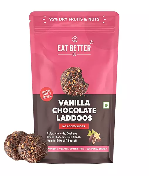 Better Laddoos-Vanilla Cacao 75 Gms - Eat Better