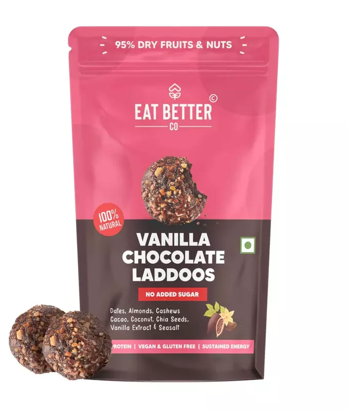Better Laddoos-Vanilla Cacao 75 Gms - Eat Better