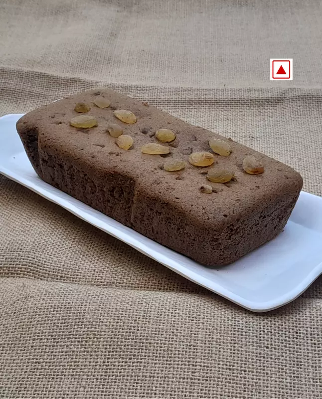 Millet Vanilla Raisin Cake | with Jaggery | Gluten Free