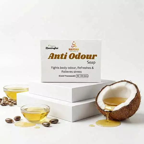 Harsha Naturals - Anti Odour Soap - Below 90 gms