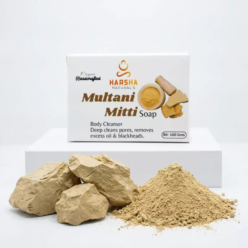 Harsha Naturals - Multani Mitti Soap