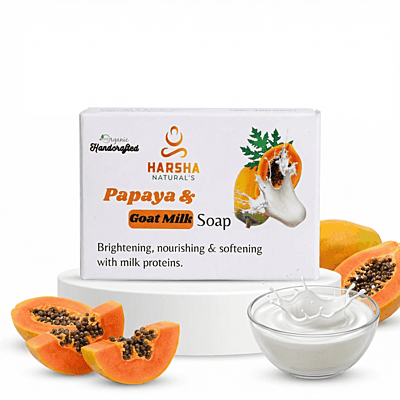Harsha Naturals - Papaya Milk Soap