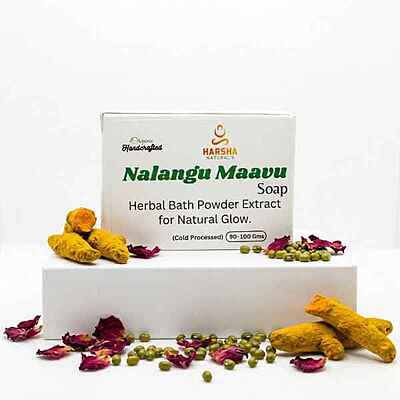Harsha Naturals - Nalangu Maavu Soap