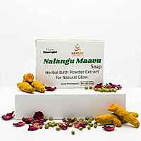Harsha Naturals - Nalangumavu Soap pack of two