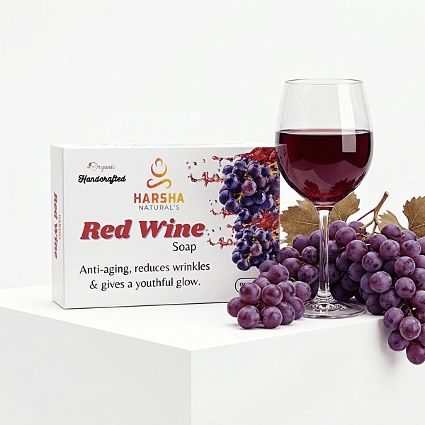 Harsha Natural - Red wine Soap