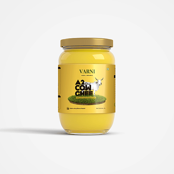 Varni A2 Desi Cow Ghee 1L Bottle