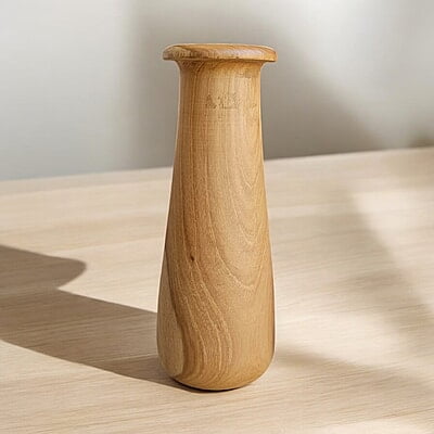 Natural Wooden Vase Natural Wooden Vase