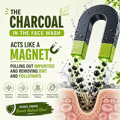 Pavitrya Charcoal Face Wash