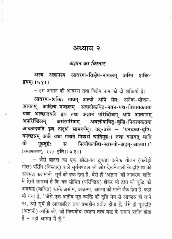 Vedanta Sara (Hindi) (Paperback)