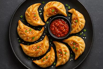 Frzn Veg Schezwan Momos 500g - AF
