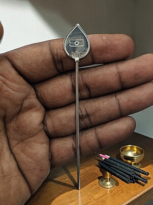 Pocket Size Vel | Pure silver 4inch size