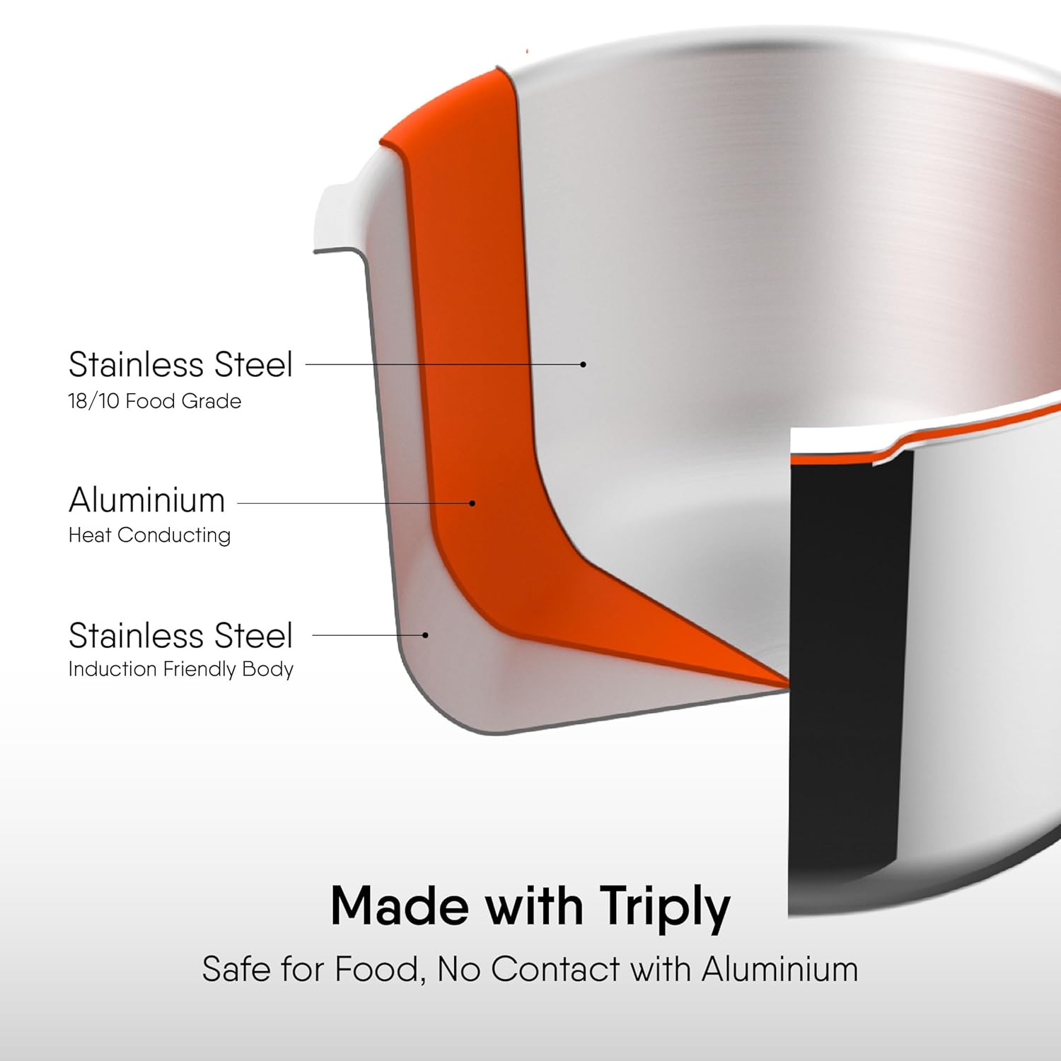Stahl Xpress Triply Pressure Cooker