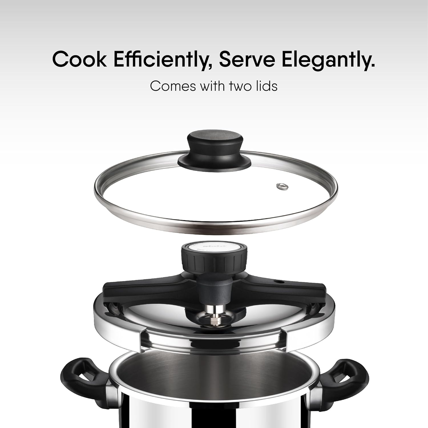 Stahl Versatil Triply Pressure Cooker (3L & 5L)