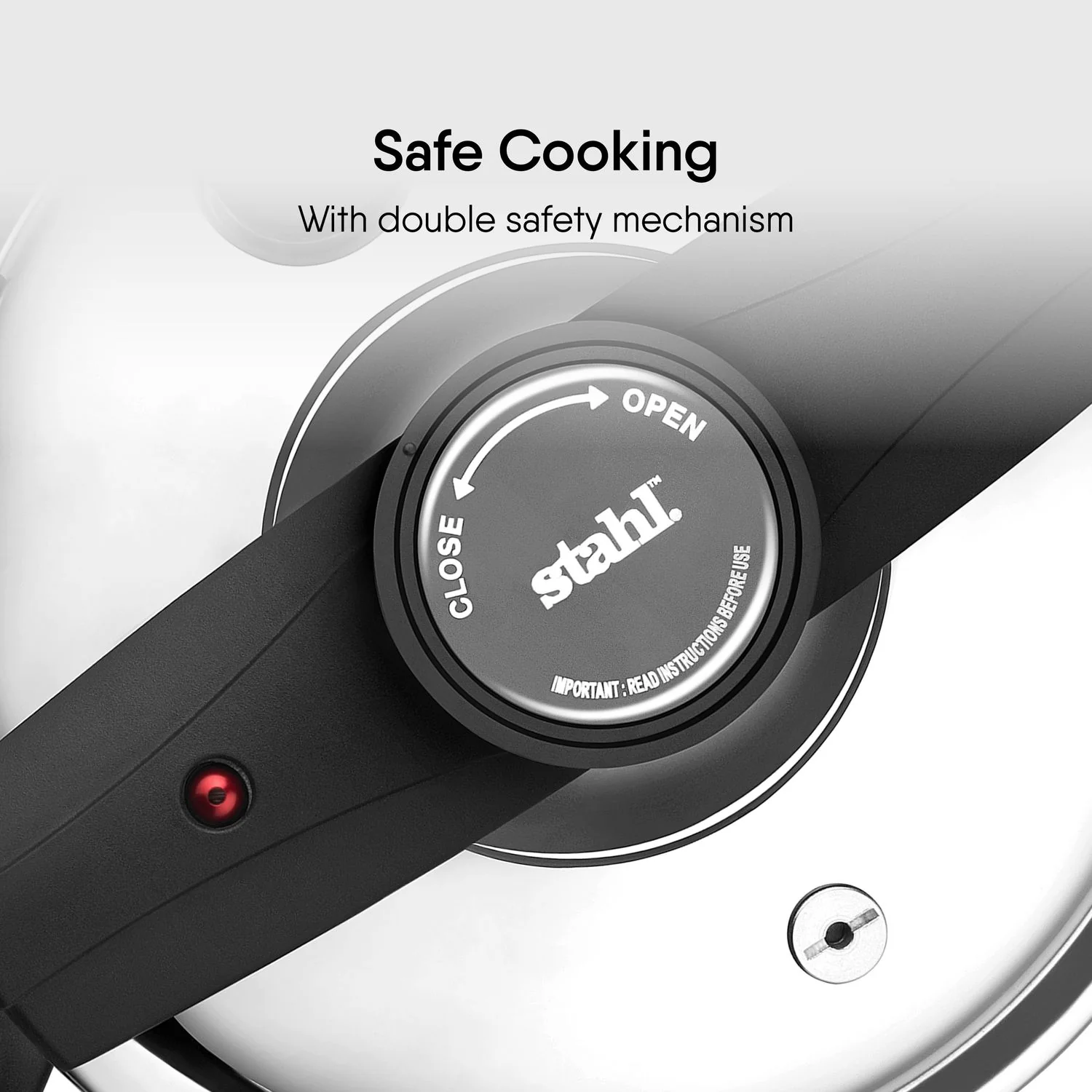 Stahl Versatil Triply Stainless Steel Pressure Cooker