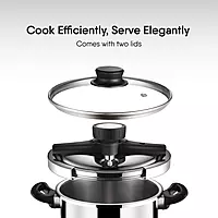 Stahl Versatil Triply Stainless Steel Pressure Cooker
