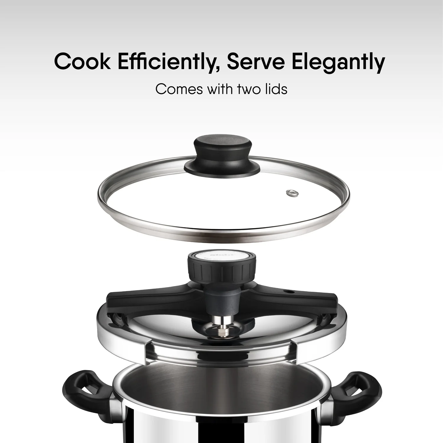 Stahl Versatil Triply Stainless Steel Pressure Cooker