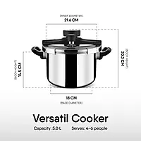 Stahl Xpress Triply Pressure Cooker