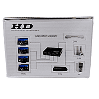 Zigdeal Viboton 4K HDMI Splitter – 1 Input to 2 Output | 4K Resolution Support | Plug & Play