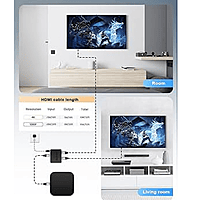 Zigdeal Viboton 4K HDMI Splitter – 1 Input to 2 Output | 4K Resolution Support | Plug & Play