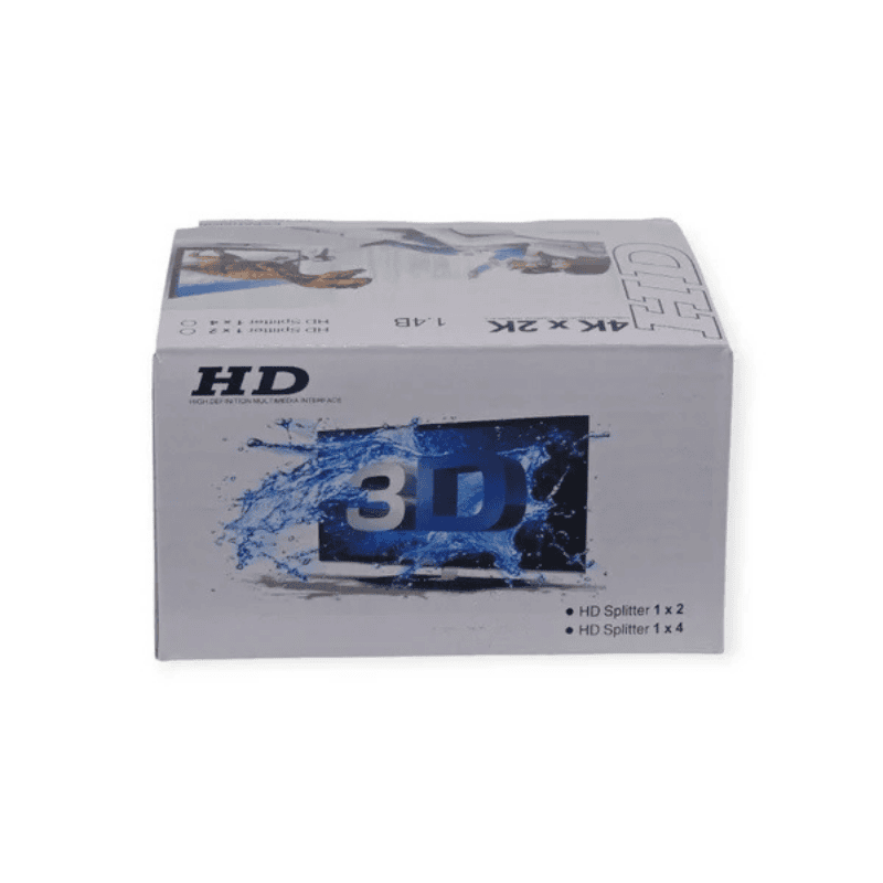 Zigdeal Viboton 4K HDMI Splitter – 1 Input to 2 Output | 4K Resolution Support | Plug & Play