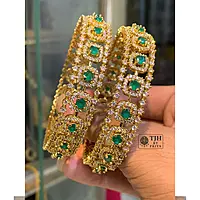 Victorian bangles with premium quality stone Available sizes 2.6&2.8- MB001