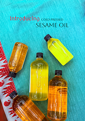 Cold Pressed Sesame Oil (til Oil)