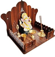 Sehrawat Brothers Wooden Pooja Mandir for Home & Office SB005 Sehrawat Brothers Wooden Pooja Mandir for Home & Office SB005