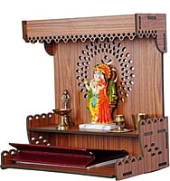 Sehrawat Brothers Wooden Pooja Mandir for Home & Office SB007 Sehrawat Brothers Wooden Pooja Mandir for Home & Office SB007