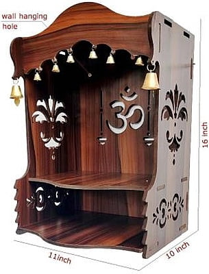 Sehrawat Brothers Wooden Pooja Mandir for Home & Office SB011 Sehrawat Brothers Wooden Pooja Mandir for Home & Office SB011