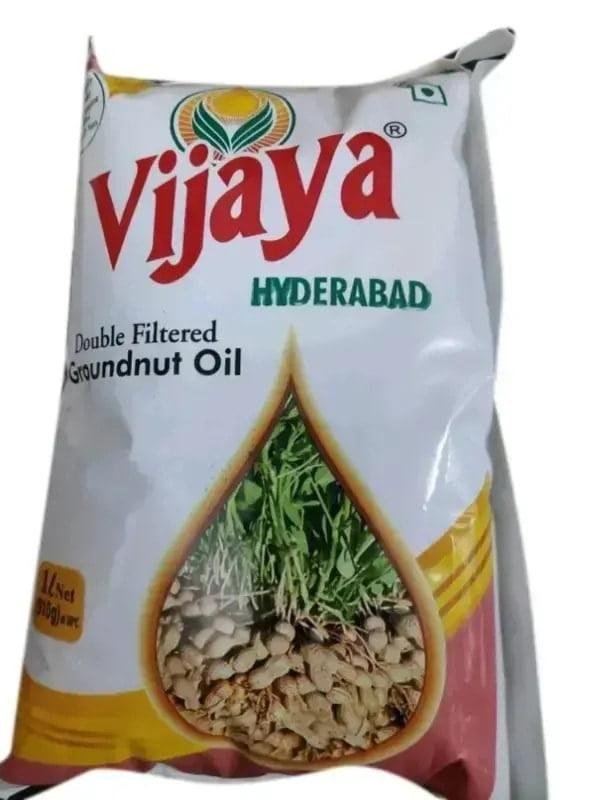 Vijaya Double Filtered Groundnut Oil