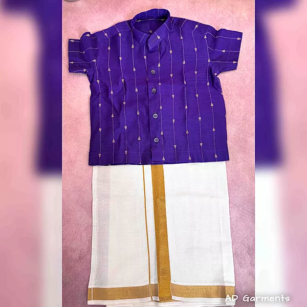 Kids Festival Shirt - Violet