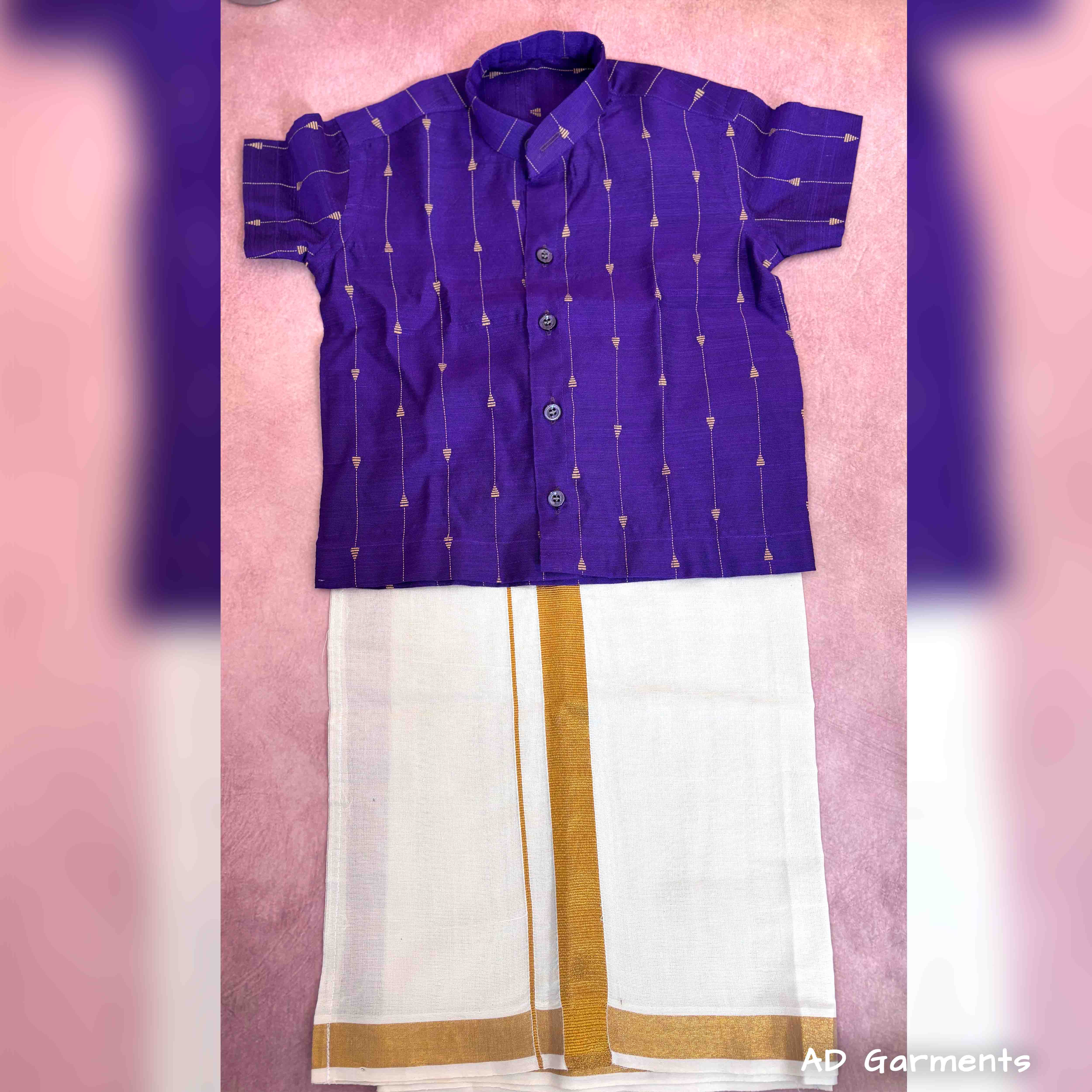 Kids Festival Shirt - Violet