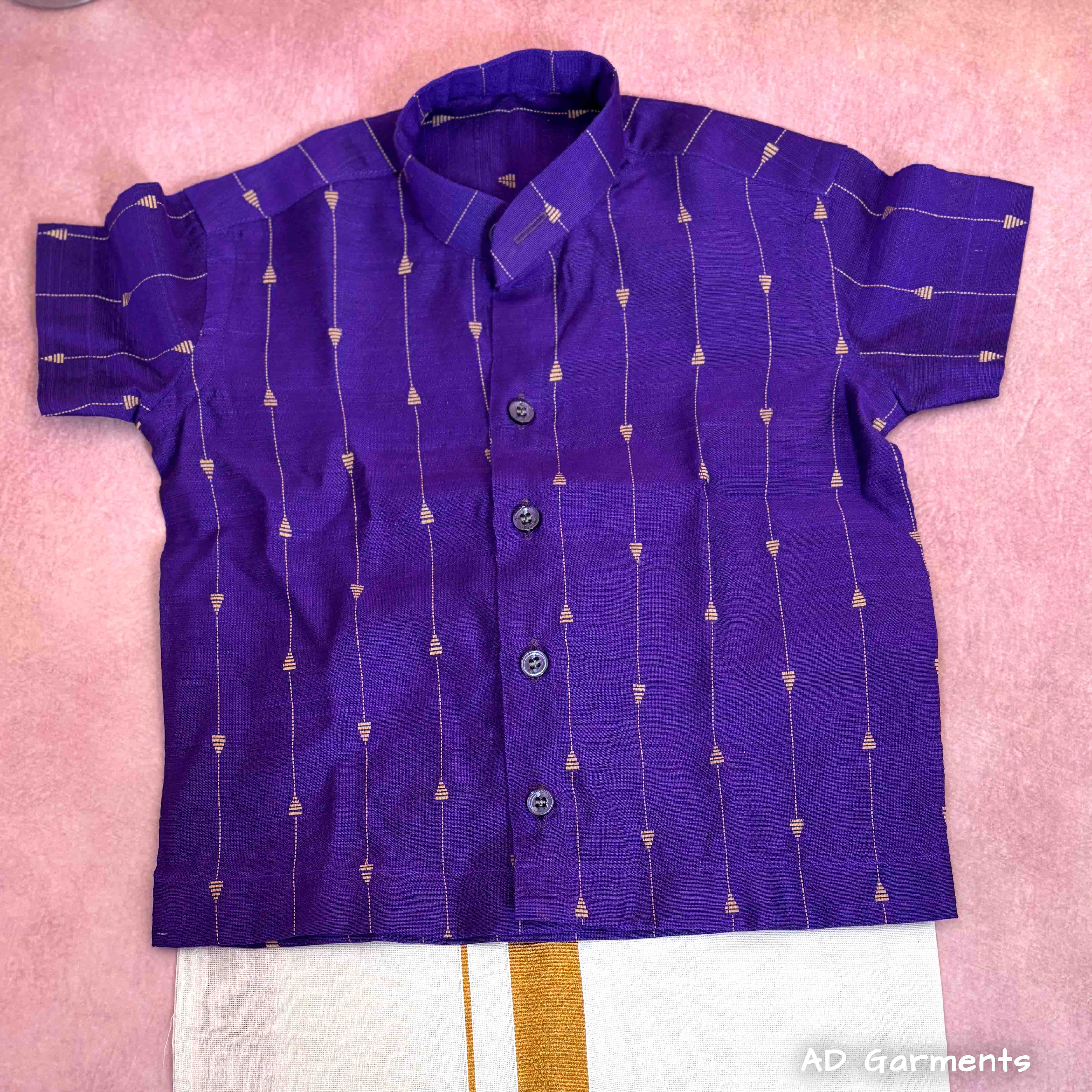 Kids Festival Shirt - Violet