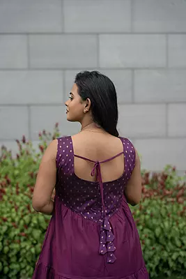 Women Tiered Ethnic Dress