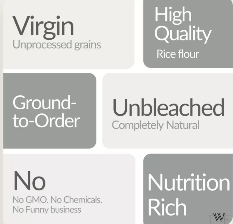 Virgin Rice Flour (Gluten Free)