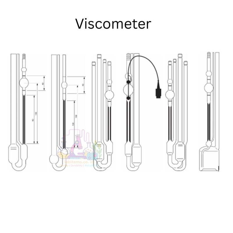 Ostwald Viscometer – College Pattern, Timed Models, Laboratory ...