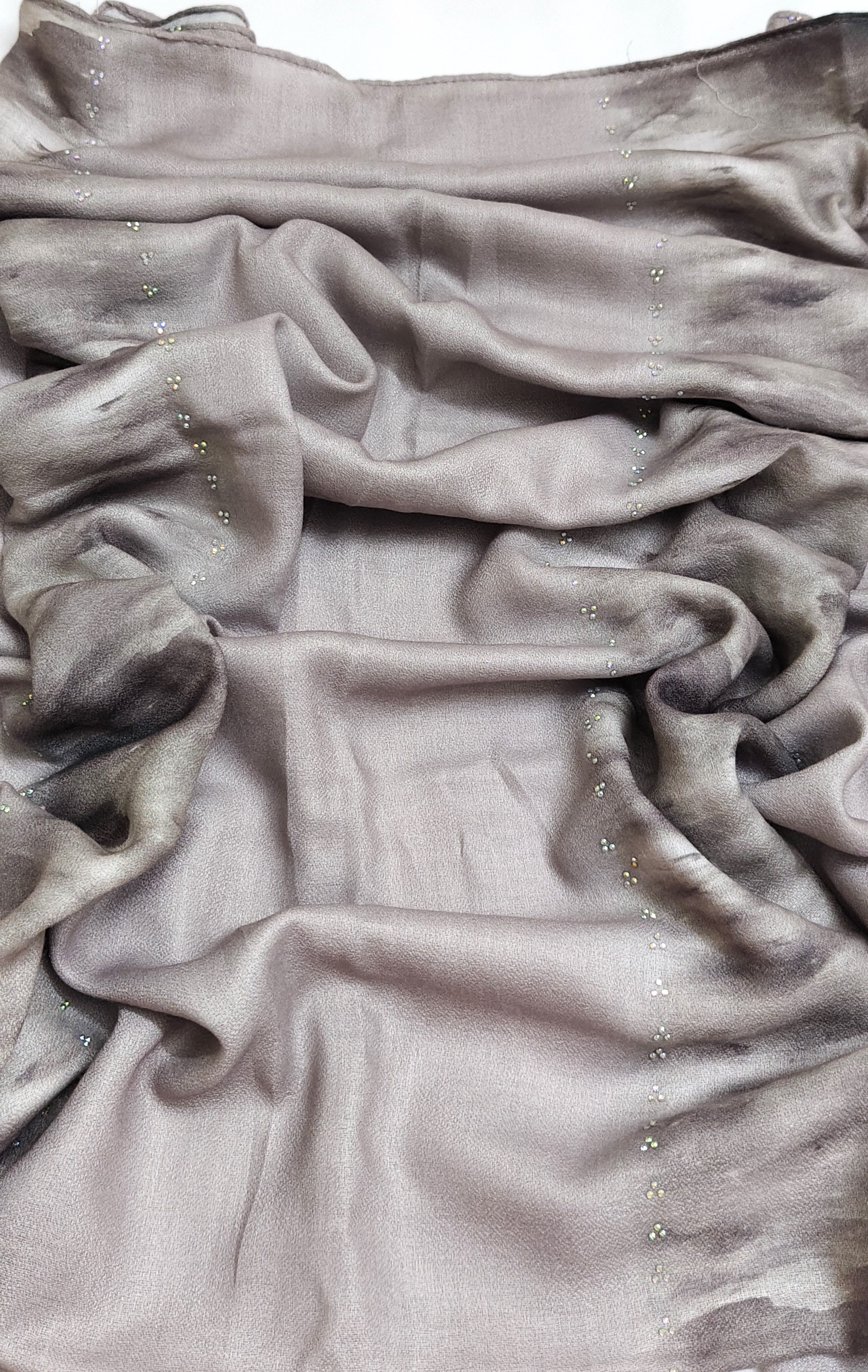 Viscose Summer Cool Cotton 3d Print Design and Crystal Stone