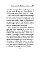 Vivekananda Writes to You