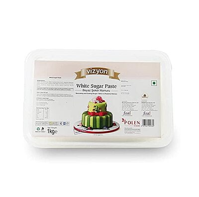 Vizyon Sugar Paste White 1 Kg