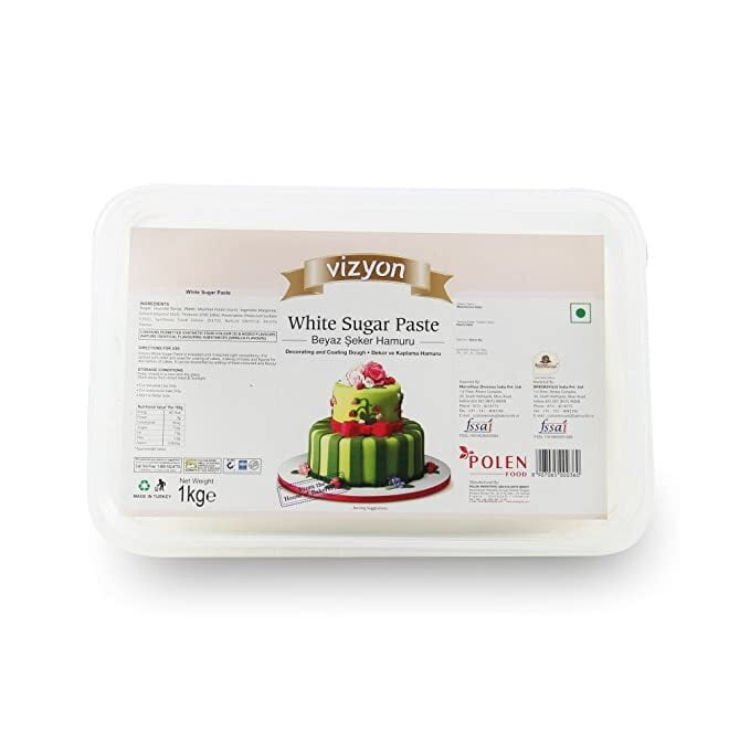 Vizyon Sugar Paste White 1 Kg