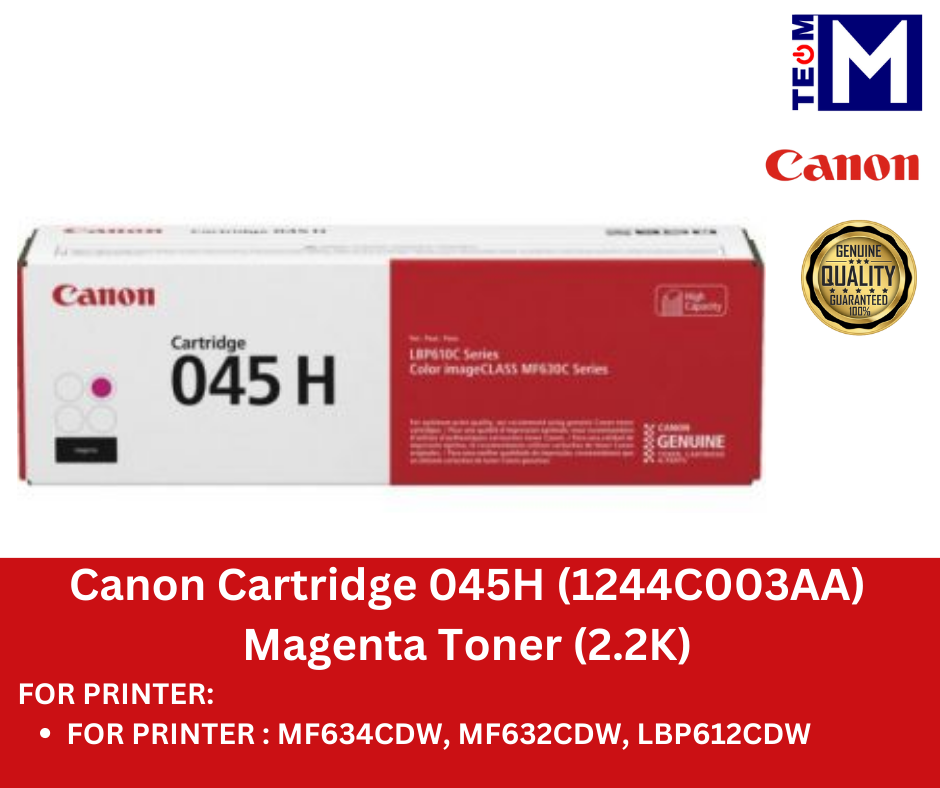 Canon 045 Toner Cartridge Canon 045 Toner Cartridge
