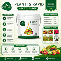 PLANTIS RAPID – NPK 27:27:27 + TE Suspension Fertilizer | Vetrivel Agro Services